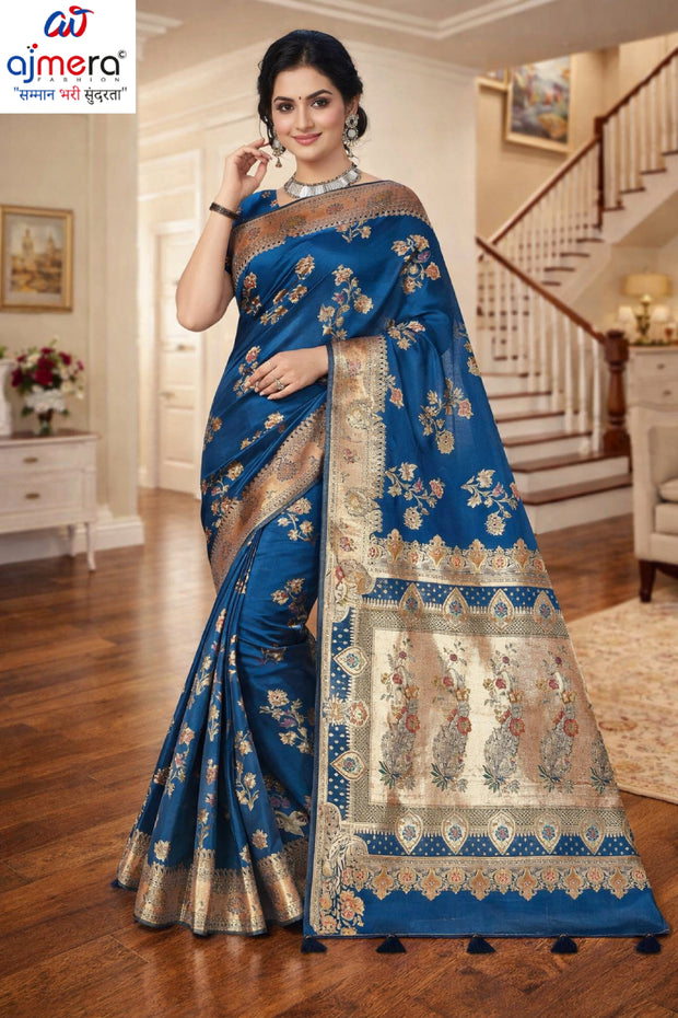 Designer Jacquard Silk Saree with Blouse Piece for Traditional Occasions | TUL-CLEAR SILK VOL-20