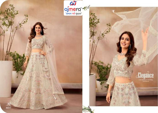 Designer Net Gown for Women | BGI-BG4057 CROPTOP-L