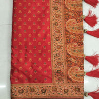 Exclusive Jacquard Silk Saree with Blouse Piece for Premium Cultural Wear | SBV-SS-5-1260