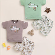 Kids T-Shirt & Pant Set Wholesale in Surat | SAP-9313