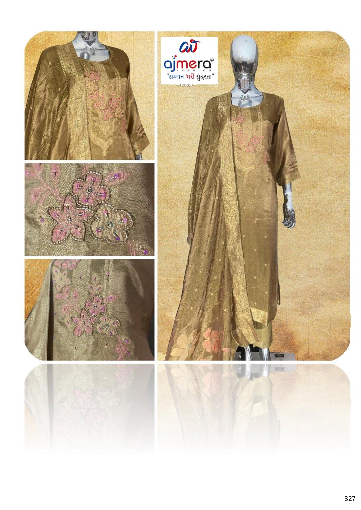 Designer Lovely Pakistani Palazzo Suit for Women | SWE-LOVELY-6383