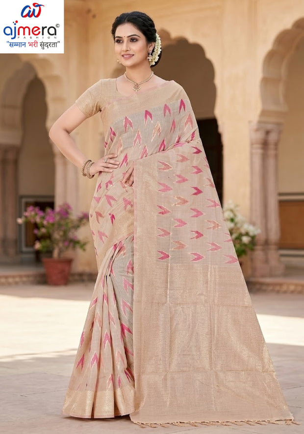 Fashionable Jacquard Silk Saree with Blouse Piece for Special Events | TUL-HIMANI COTTON VOL-03
