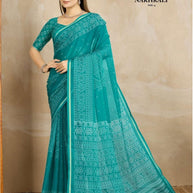 Premium Printed Saree with Matching Blouse Piece for Ethnic Elegance  | RMF-NAKHRALI VOL-4