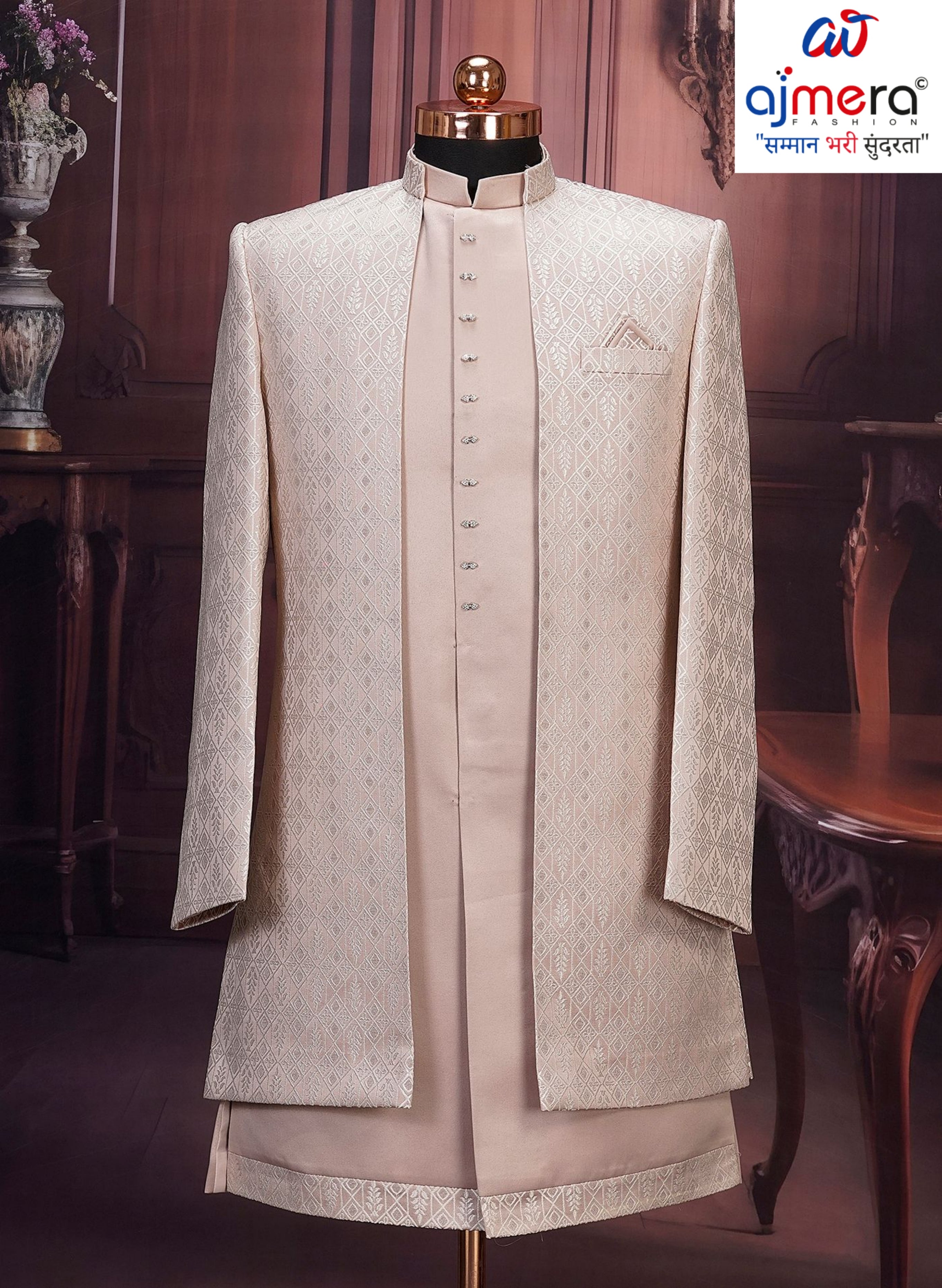 Premium Men's Indo Western for Wedding & Party Wear | SNA-MIN11606