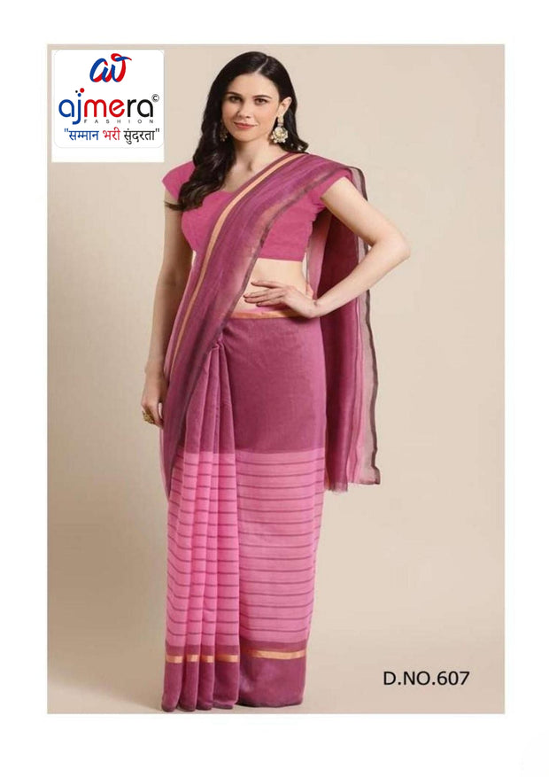 Classic Rapier Silk Matching Saree Without Blouse | DVC-RUSTAM
