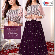 Elegant Georgette Designer Party Wear Gown for Women | SHP-SHIVANI