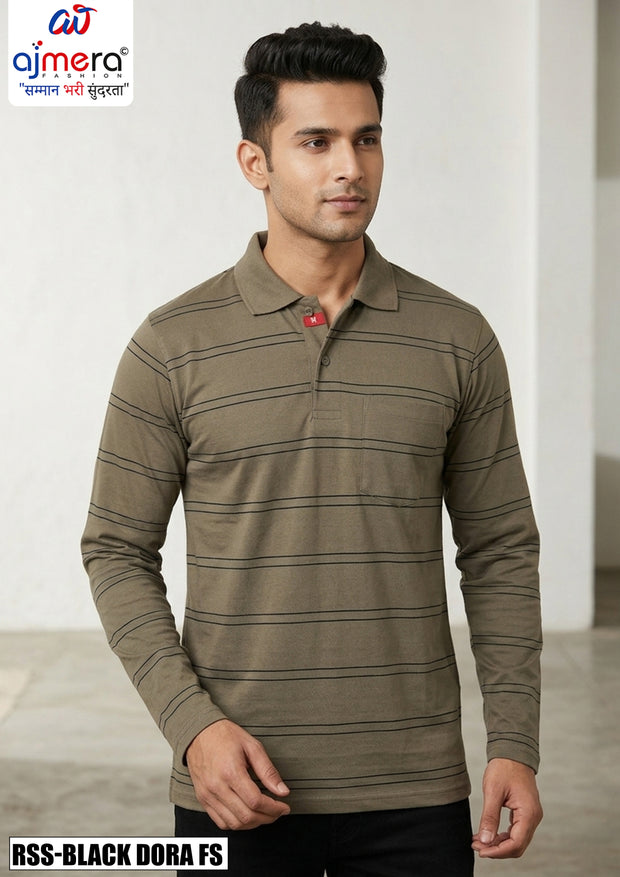 Premium Men's T-Shirt for Casual & Daily Wear | RSS-BLACK DORA FS