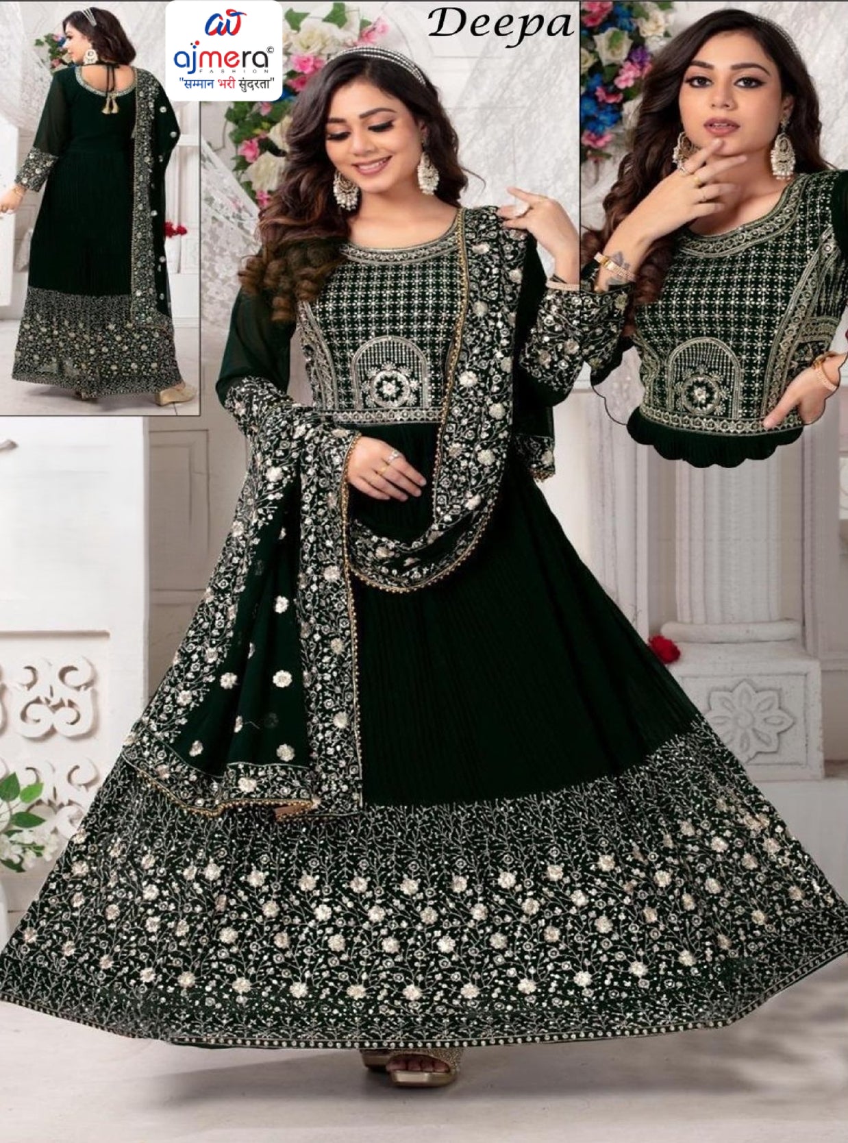 Elegant Designer Party Wear Gown for Women | PNC-DEEPA