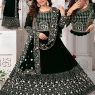 Elegant Designer Party Wear Gown for Women | PNC-DEEPA