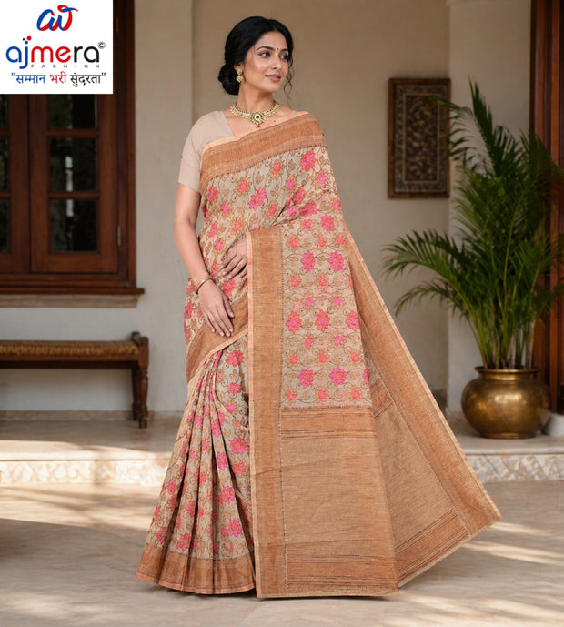 Graceful Jacquard Silk Saree with Blouse Piece for Timeless Ethnic Fashion | DBU-AVINASHI COTTON VOL-3