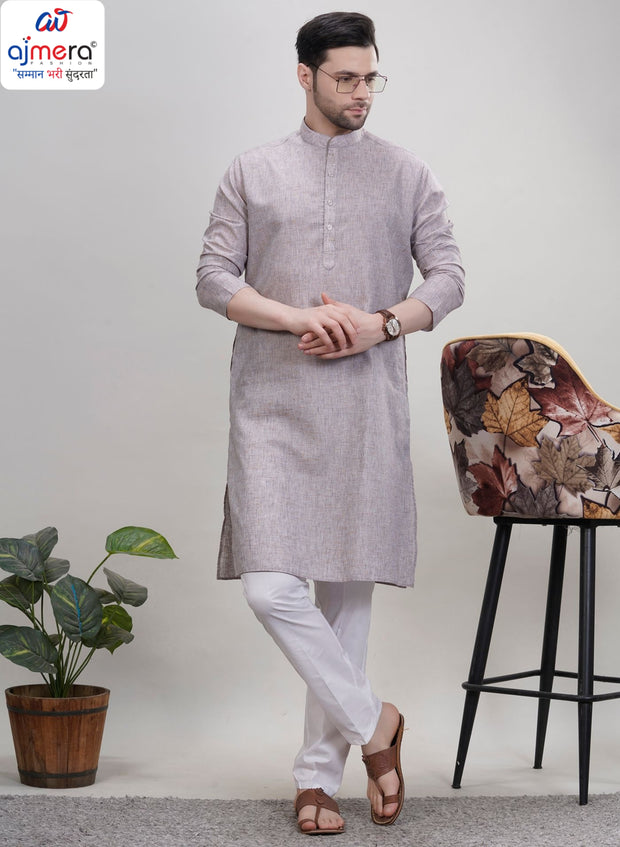 Premium Men's Kurta & Pajama for Wedding & Festive Wear | SNA-MKP12882