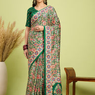 Ganga Silk Saree with Blouse for Premium Ethnic and Designer Wear | ALL-GANGA-26