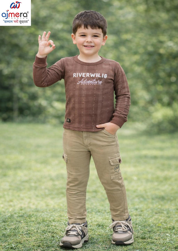 Wholesale Boys T-Shirt & Pant Set | PRX-7395