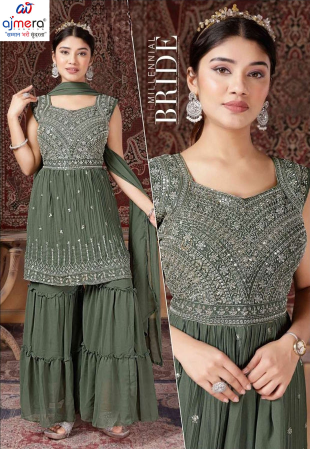 Designer Georgette Gown for Women | PNC-SWEETY-1