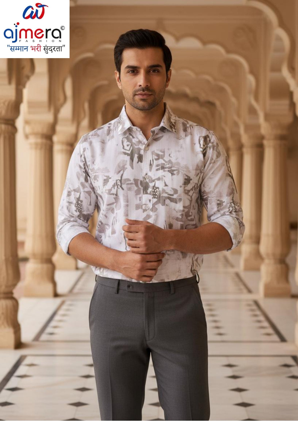 Mens Shirt Bulk Supplier for Boutiques | AGM-PRINT A-28