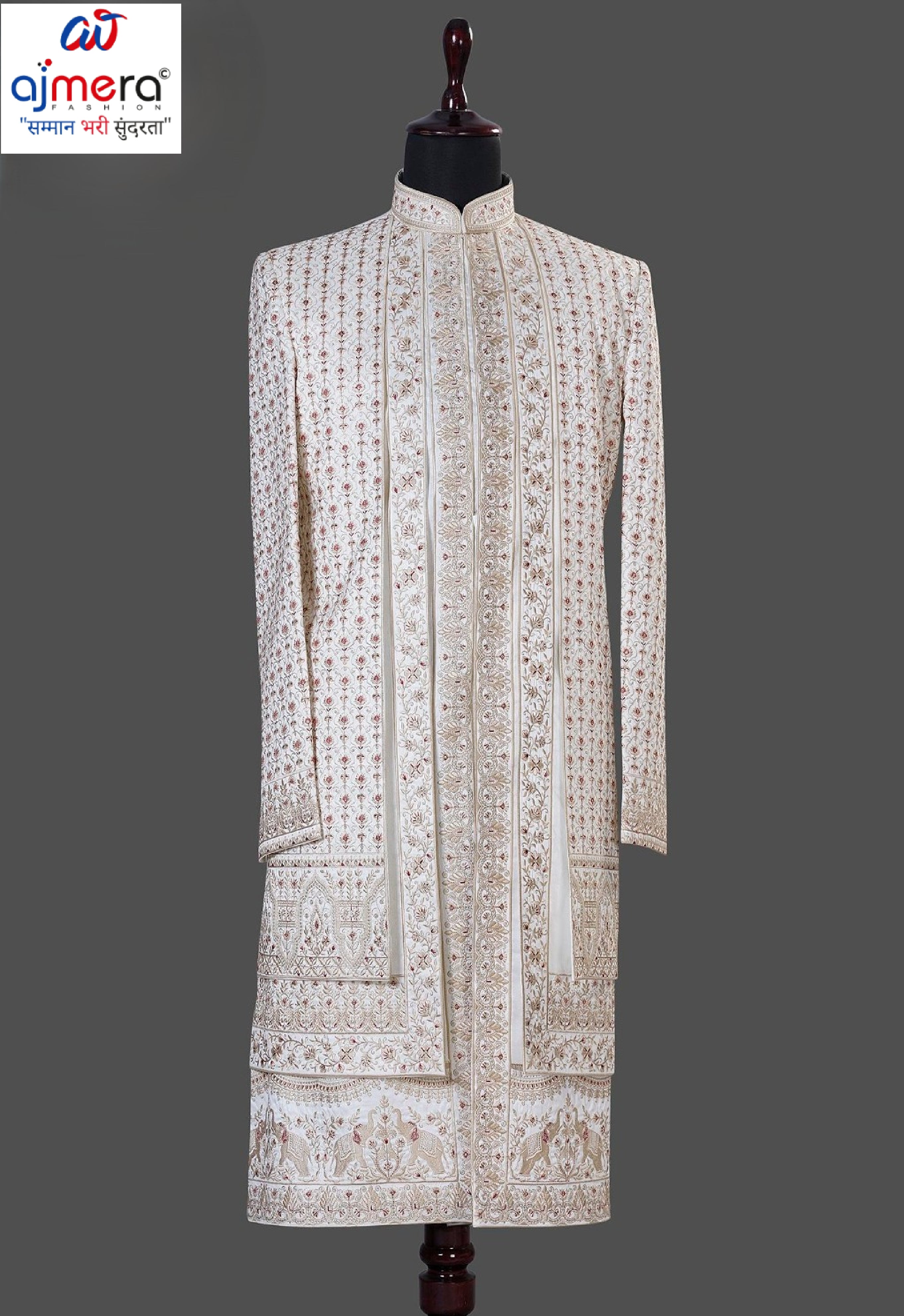 Mens Sherwani Supplier for Distributors | SNA-MSW11064