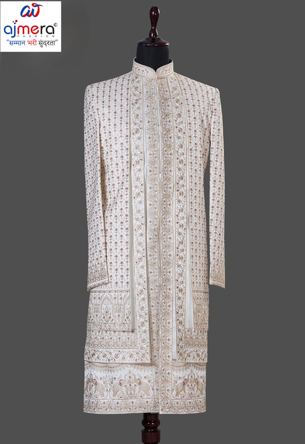 Mens Sherwani Supplier for Distributors | SNA-MSW11064