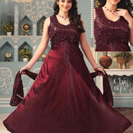 Elegant Fandy Designer Party Wear Gown for Women | SHP-5068
