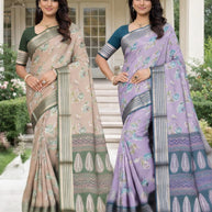 Premium Printed Saree with Matching Blouse Piece for Ethnic Elegance | RDD-MAHARANI VOL-02
