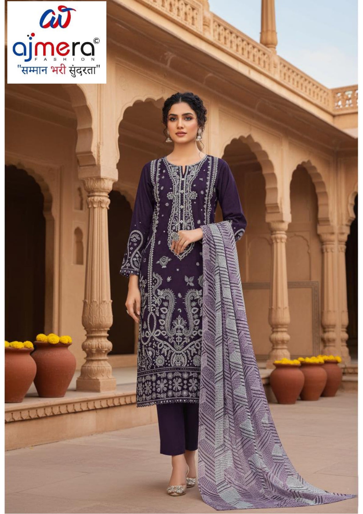 Designer Premium Pakistani Lawn Suit for Women | DIF-5202