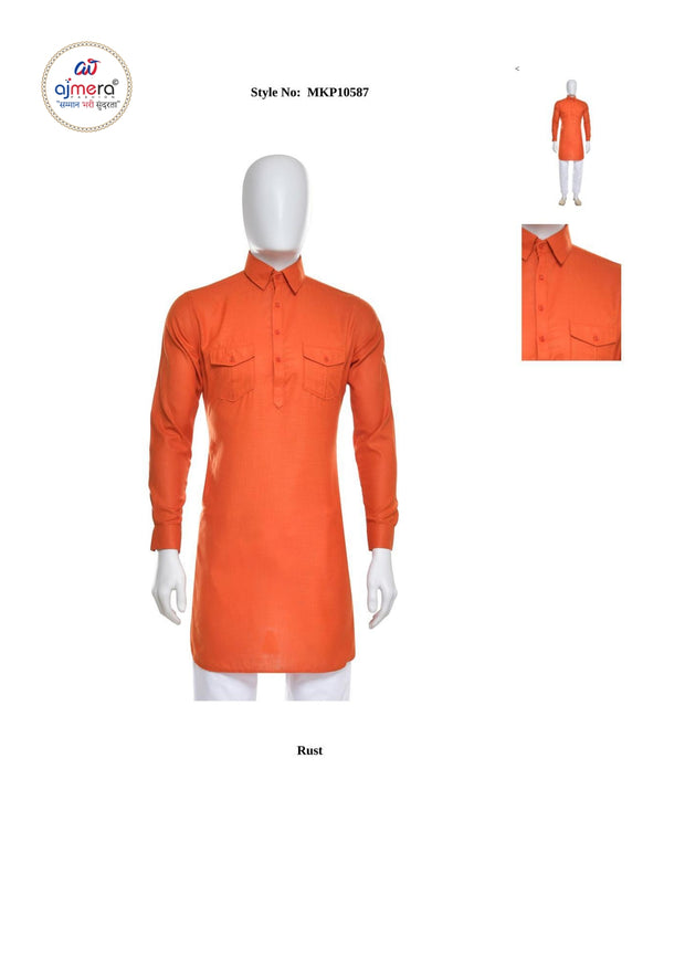 Premium Men's Kurta & Pajama for Wedding & Festive Wear | SNA-MKP10587