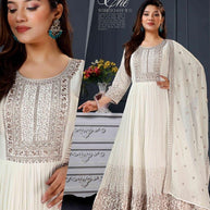 Elegant Designer Party Wear Gown for Women | PNC-1080