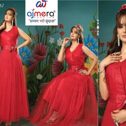 Elegant Designer Party Wear Gown for Women | MOE-3261-L