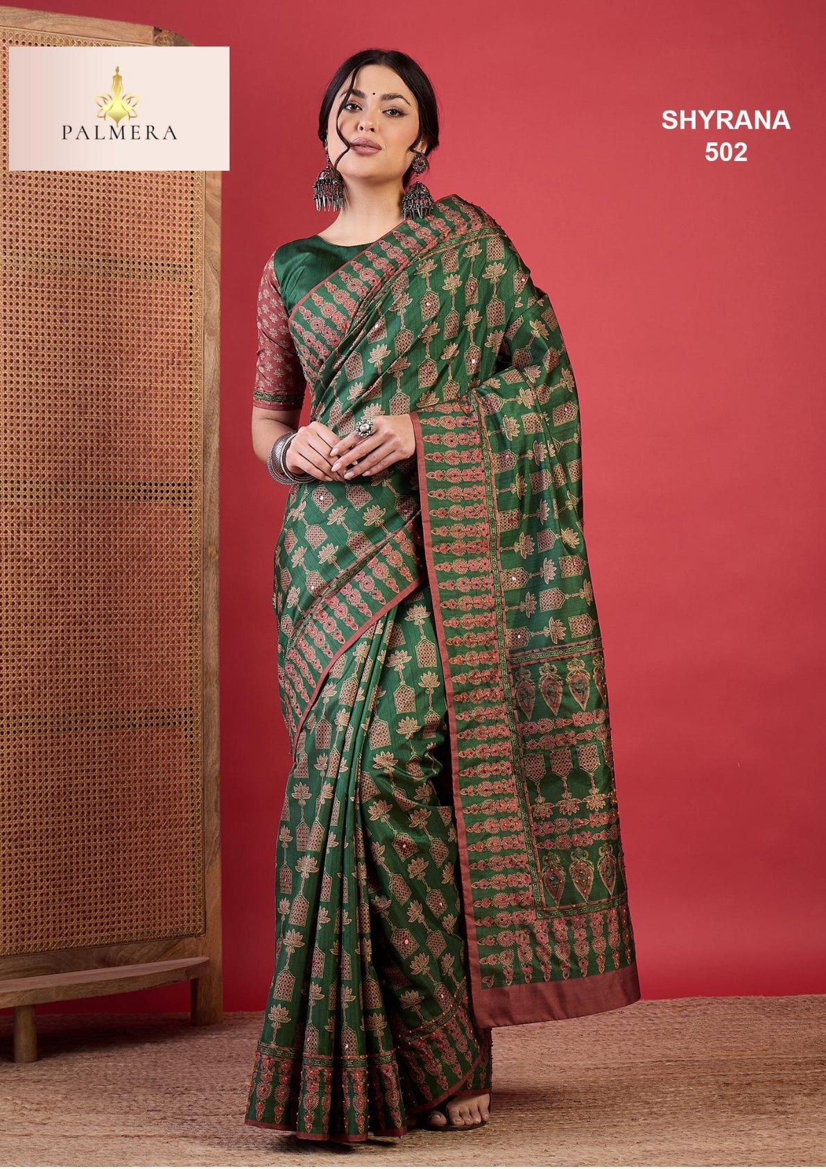 Palmera Saree Manufacturer and Palmera Saree Supplier | ALL-SHYRANA VOL-05