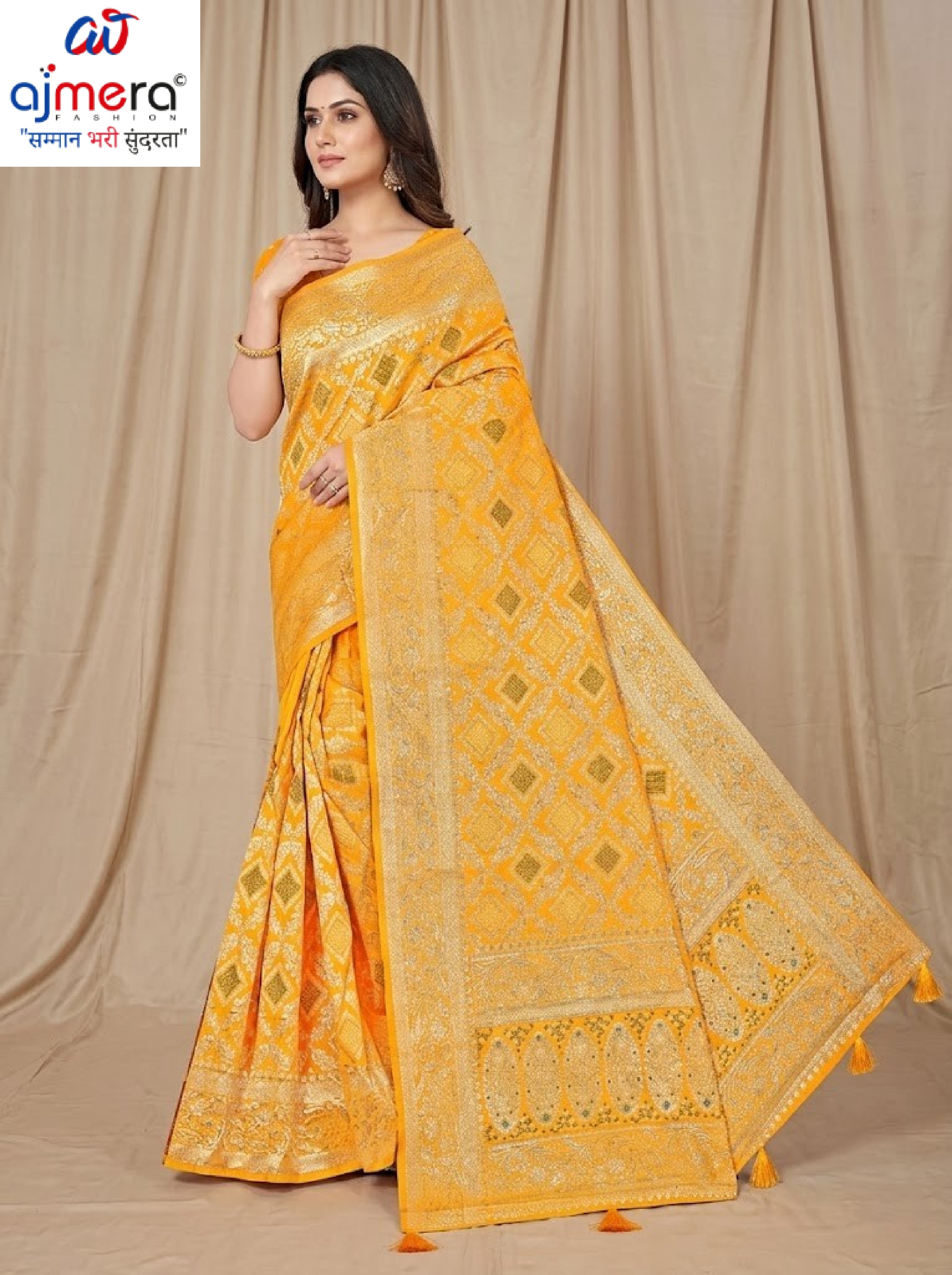 Fashionable Jacquard Silk Saree with Blouse Piece for Special Events | DBU-CHUNDARI SILK VOL-2