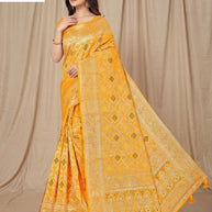 Fashionable Jacquard Silk Saree with Blouse Piece for Special Events | DBU-CHUNDARI SILK VOL-2