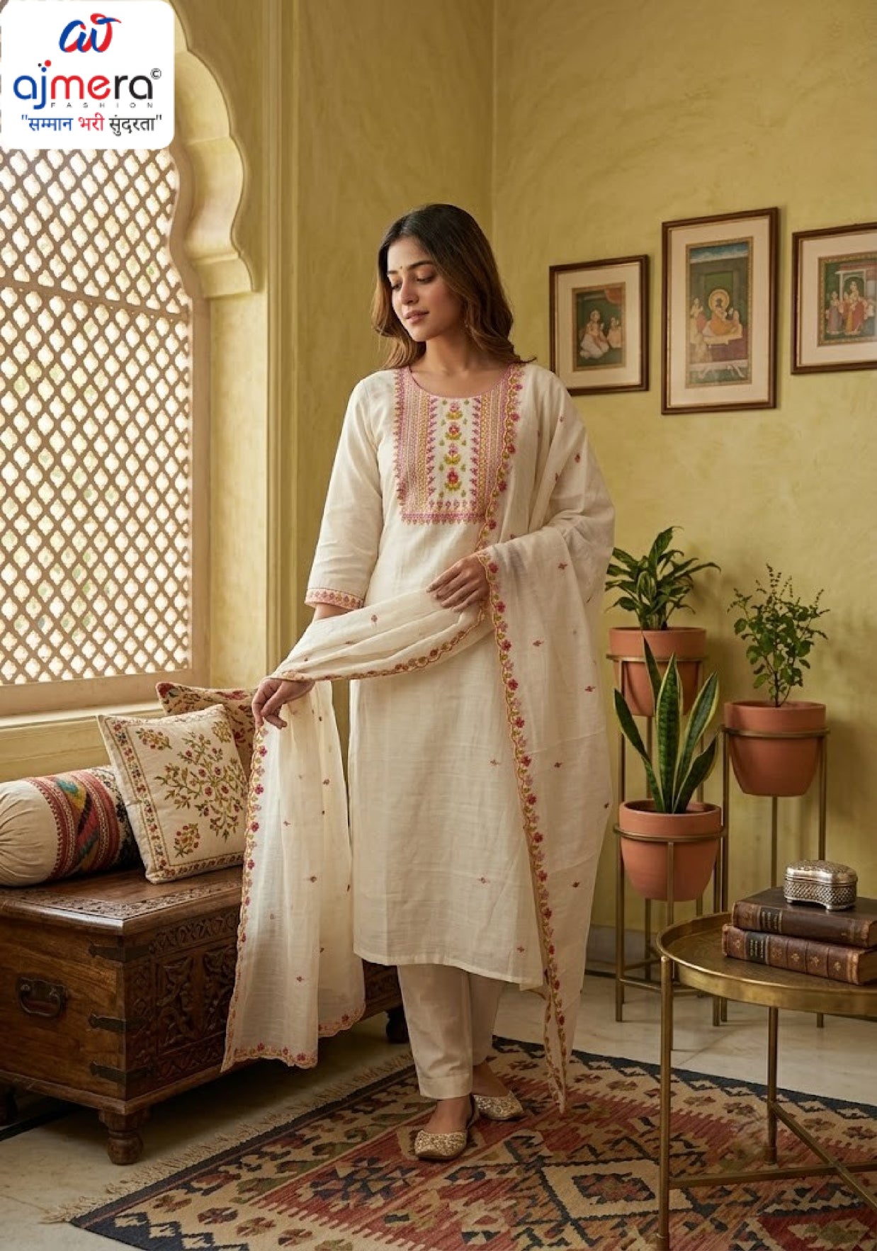 Designer Floral Kurti Set for Women | TNC-BLOSSOM