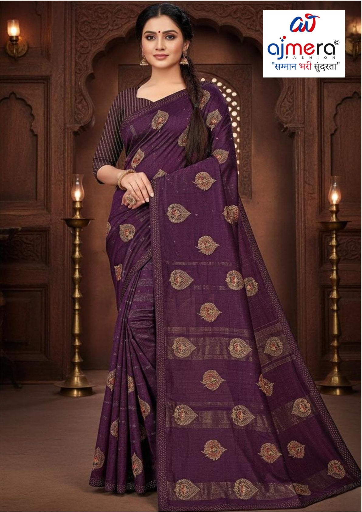 Bulk Saree Supplier with Blouse Piece for Premium Ethnic and Traditional Wear | VKM-PIKASO