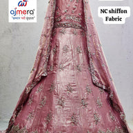NC Chiffon Embroidery Lehenga Choli Manufacturer Supplier Exporter|AKJ-MARVEL-5002