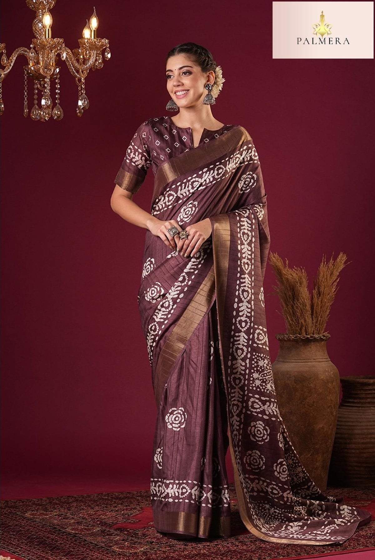 Holland Silk Handloom Silk Saree with Blouse for Premium Ethnic and Traditional Wear | ALL-HOLLAND SILK-100