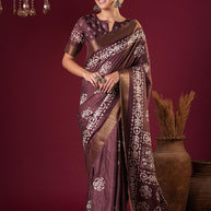 Holland Silk Handloom Silk Saree with Blouse for Premium Ethnic and Traditional Wear | ALL-HOLLAND SILK-100
