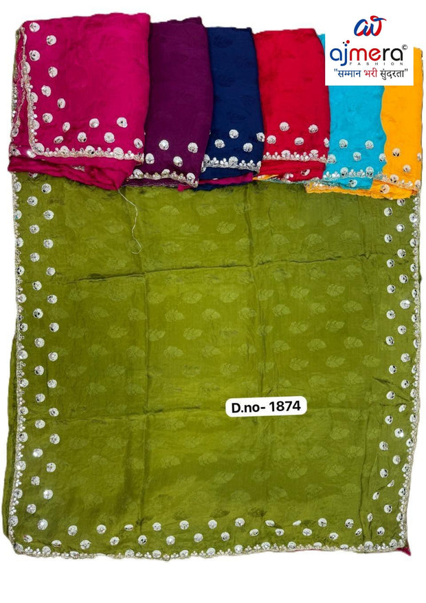 Handwork Heritage Saree Manufacturer and Handwork Heritage Saree Supplier | SXS-1874