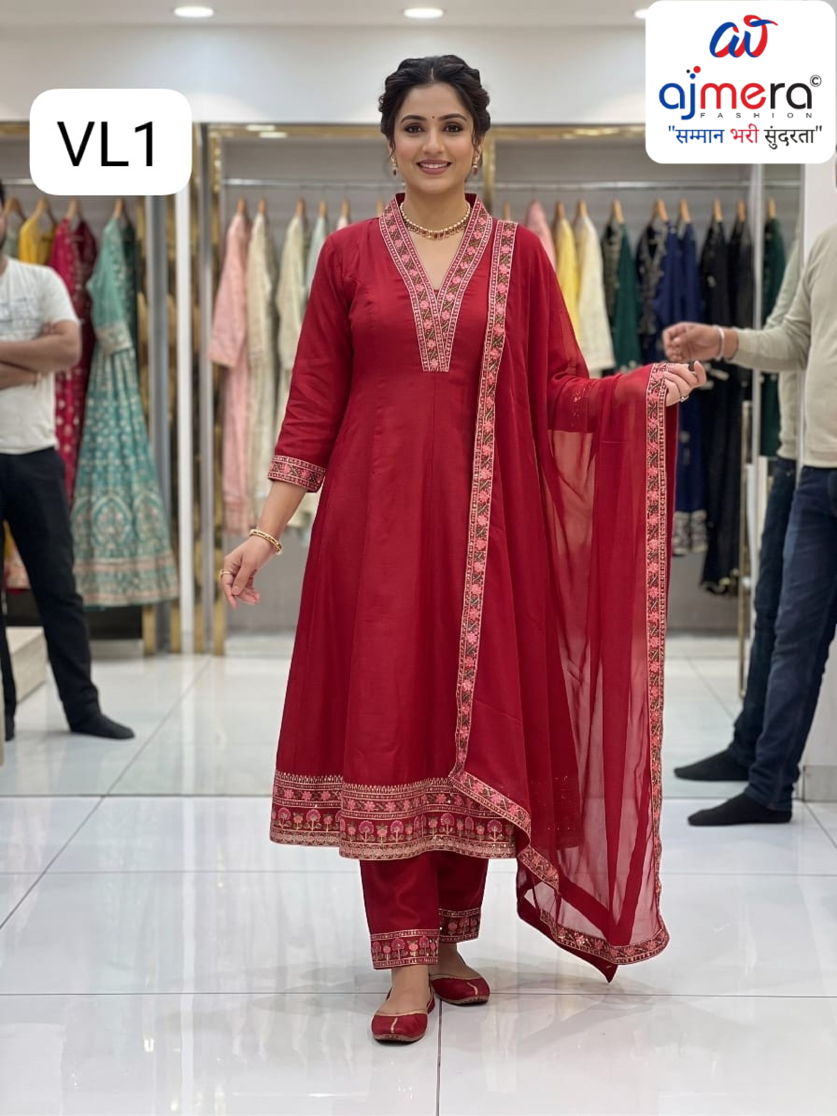 Designer Luxury Kurti Set for Women | MOP-VL-1