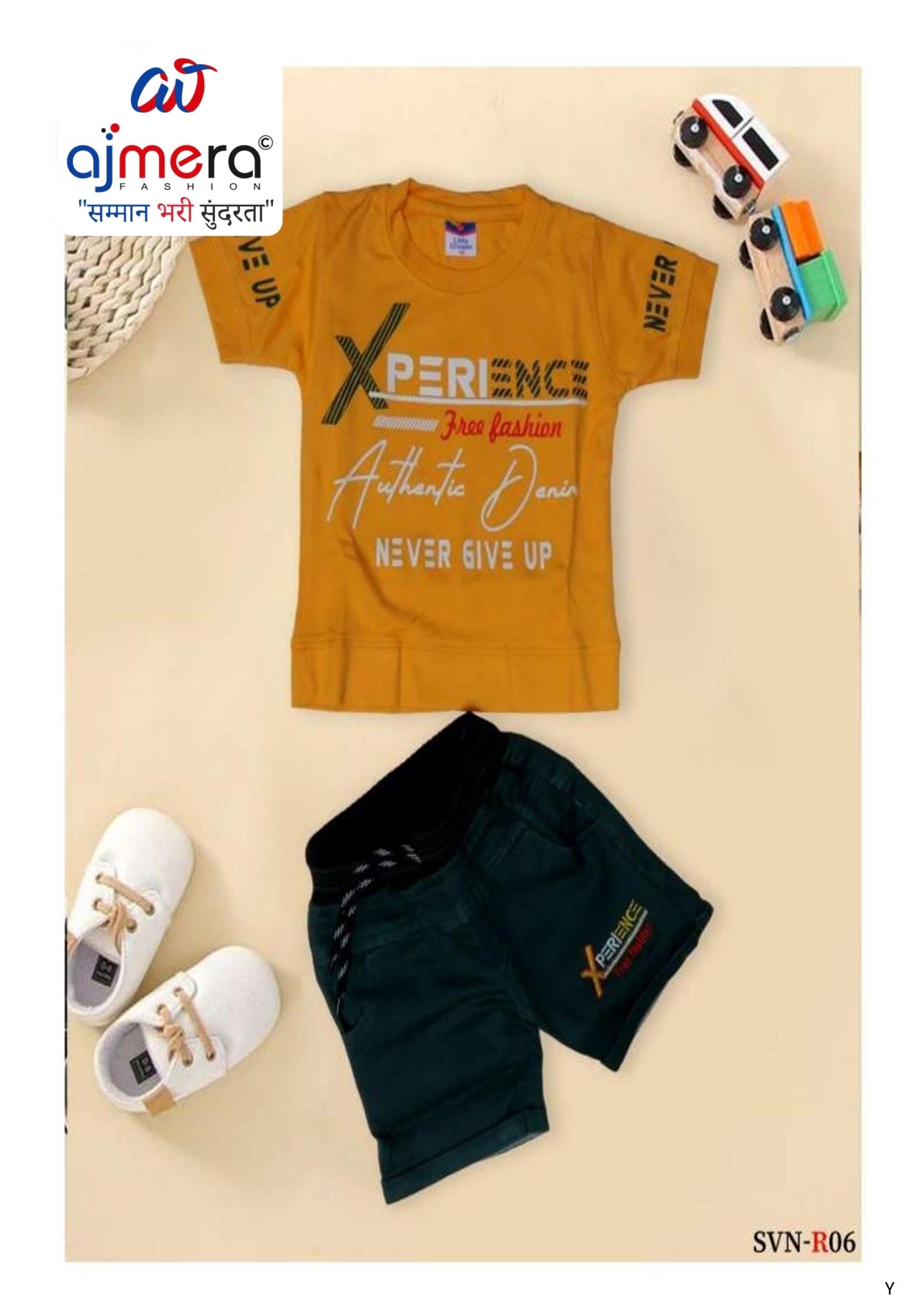 Kids T-Shirt & Pant Set Wholesale in Surat | SVN-R06