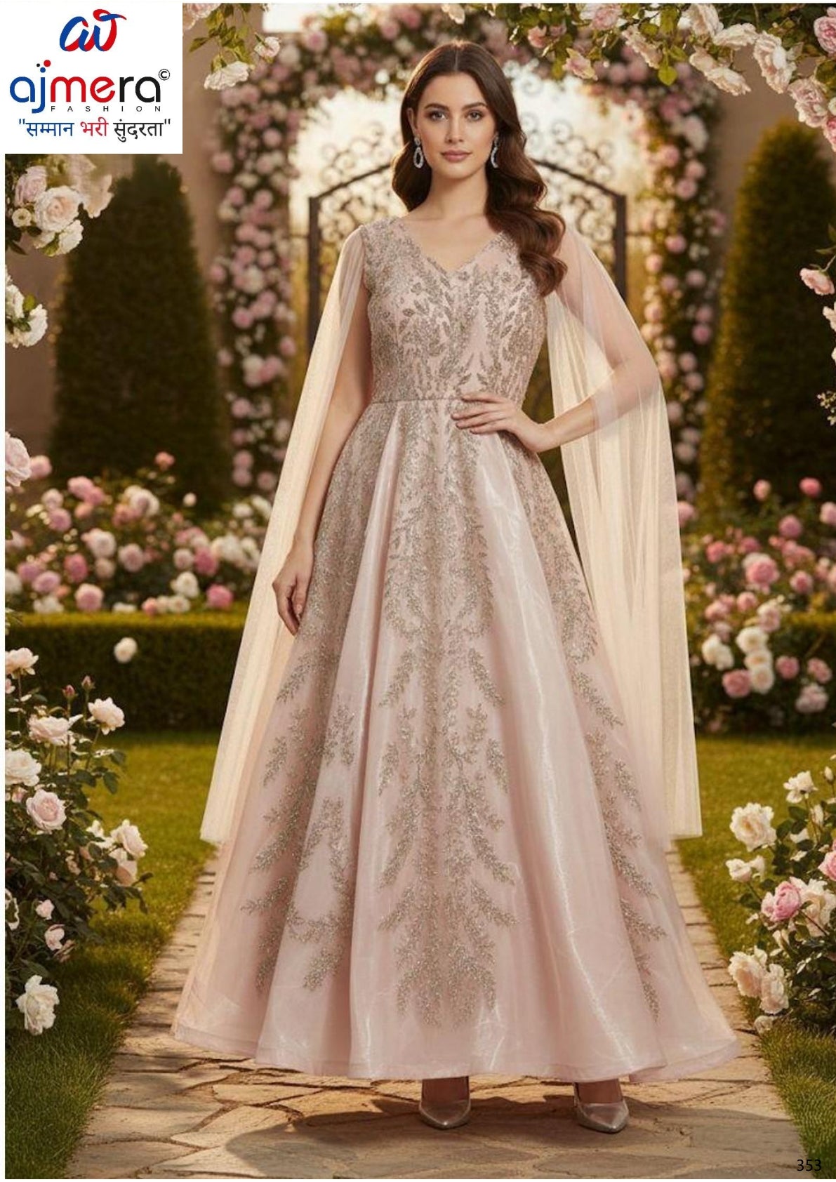 Designer Imported Gown for Women | RKA-1003