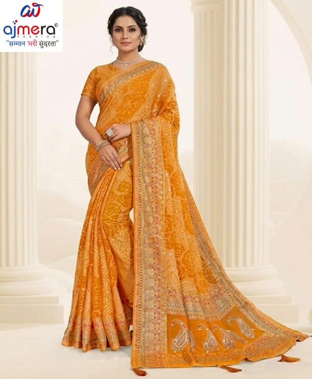 Graceful Printed Saree with Blouse Piece for Modern Ethnic Fashion | RDD-INDIRA VOL-03
