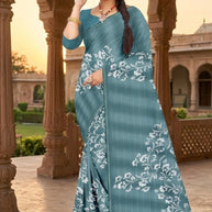 Exclusive Printed Saree with Blouse Piece for Elegant Ethnic Look | GLC-PARINDA