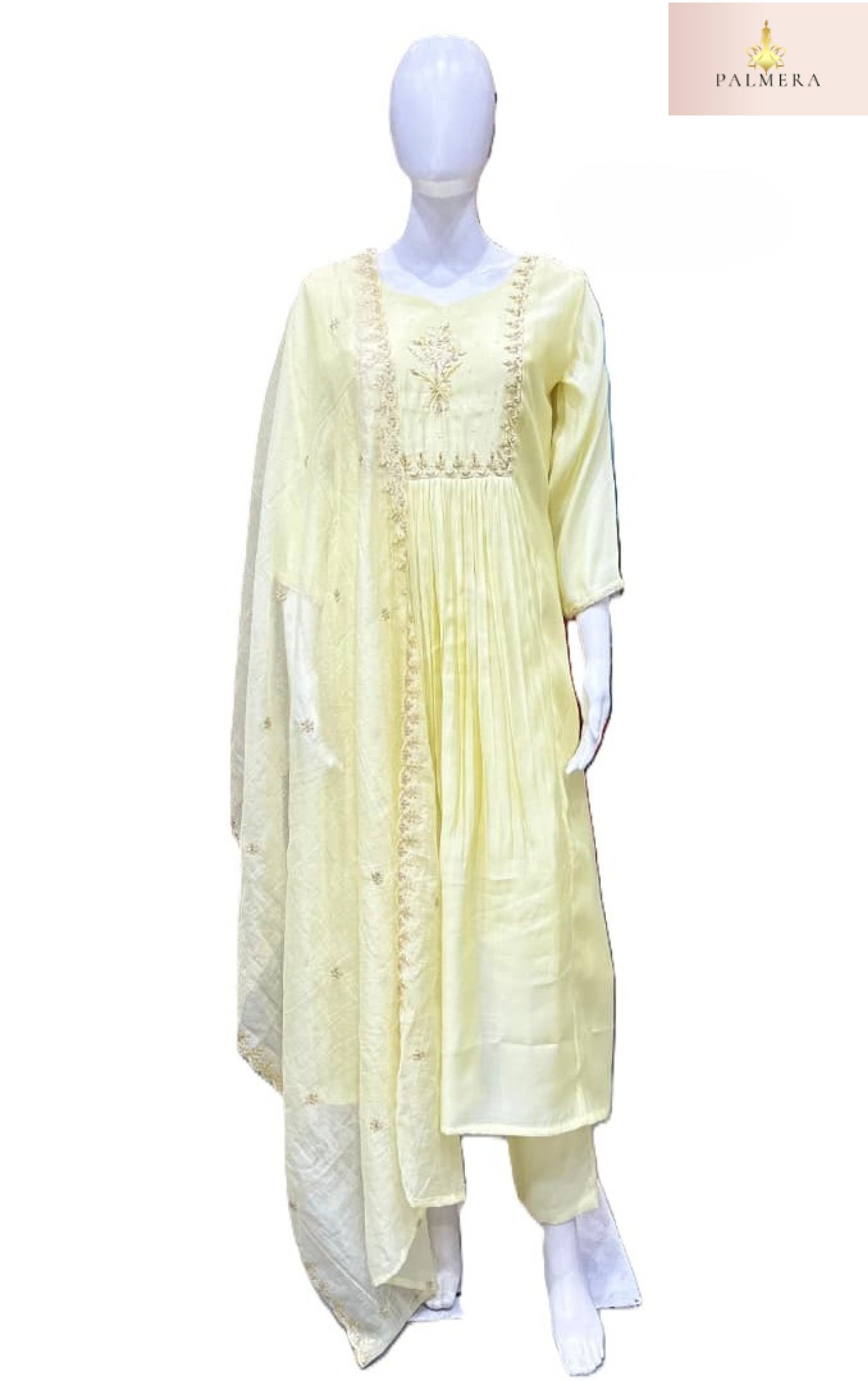 Elegant Designer Palmera Kurti Set for Women | MIK-358B