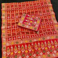 Bangal Era Viscose Saree with Blouse for Premium Ethnic and Designer Wear | ALL-BANGAL ERA-132