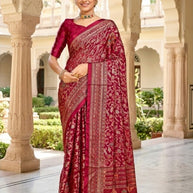 Contemporary Printed Saree with Blouse Piece for Premium Wear  | RDD-VISHAKA VOL-4