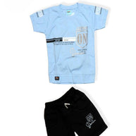 Kids Half Shirt & Half Pant Set Wholesale in Surat | AF1222668