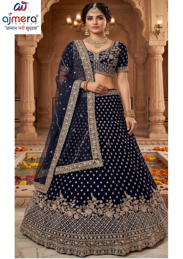 Best Georgette Embroidery Siroski Lahenga Manufacturer in India | SON-SADHANA NEW