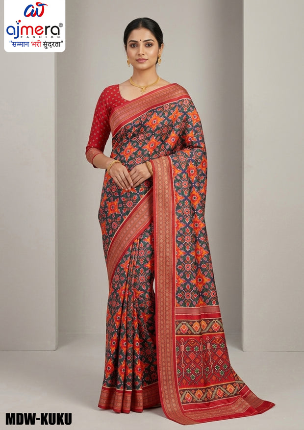 Majestic Elegance Jacquard Silk Saree With Blouse Piece | MDW-KUKU