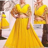 Wholesale Gown Designer Georgette Gown for Women | OSC-AYRA