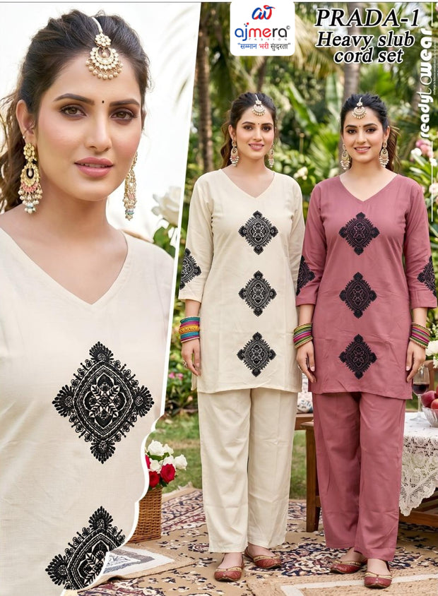 Designer Co-Ord Kurti Set for Women | SHP-PRADA