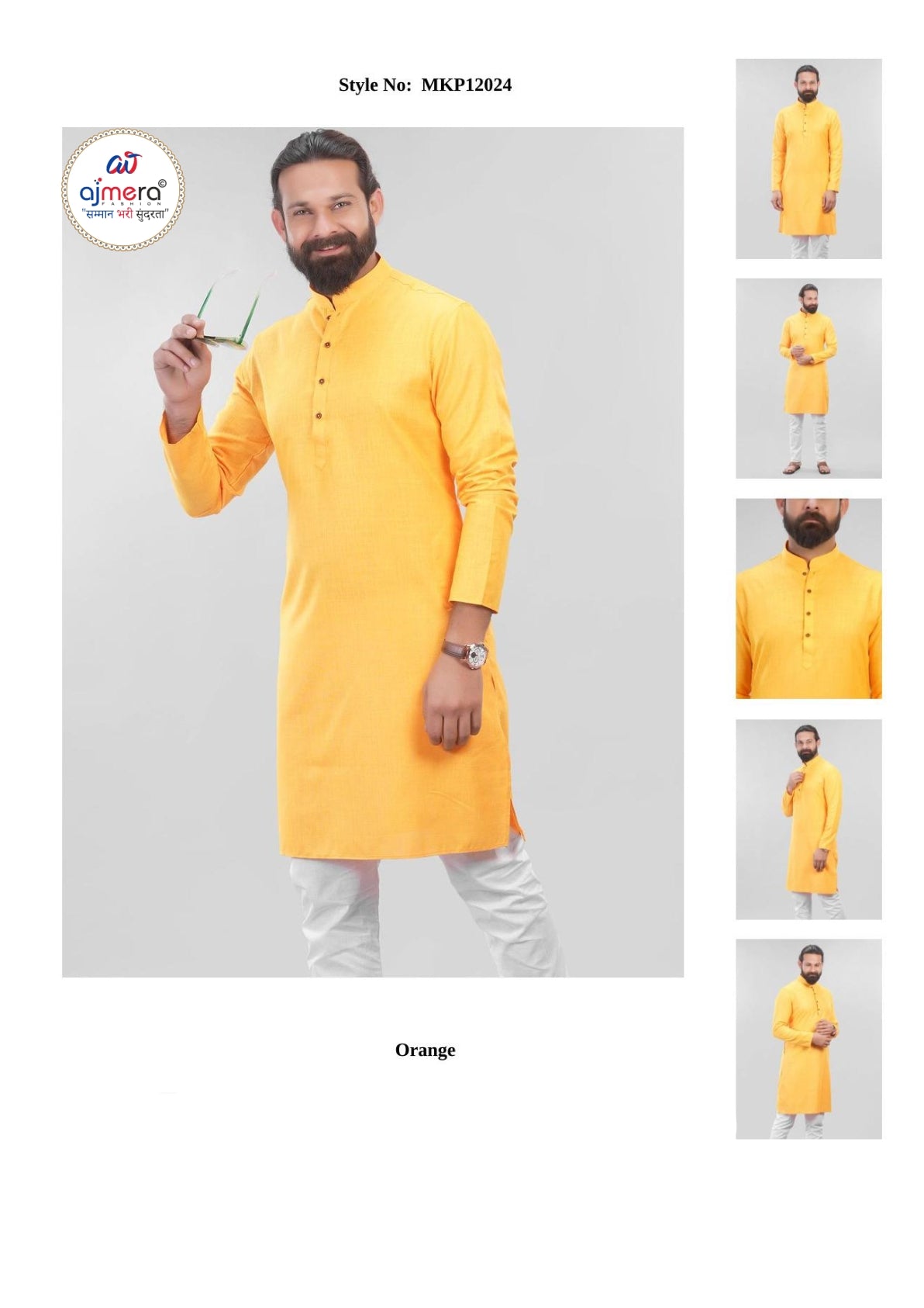 Premium Men's Kurta & Payjama for Wedding & Festive Wear | SNA-MKP12024